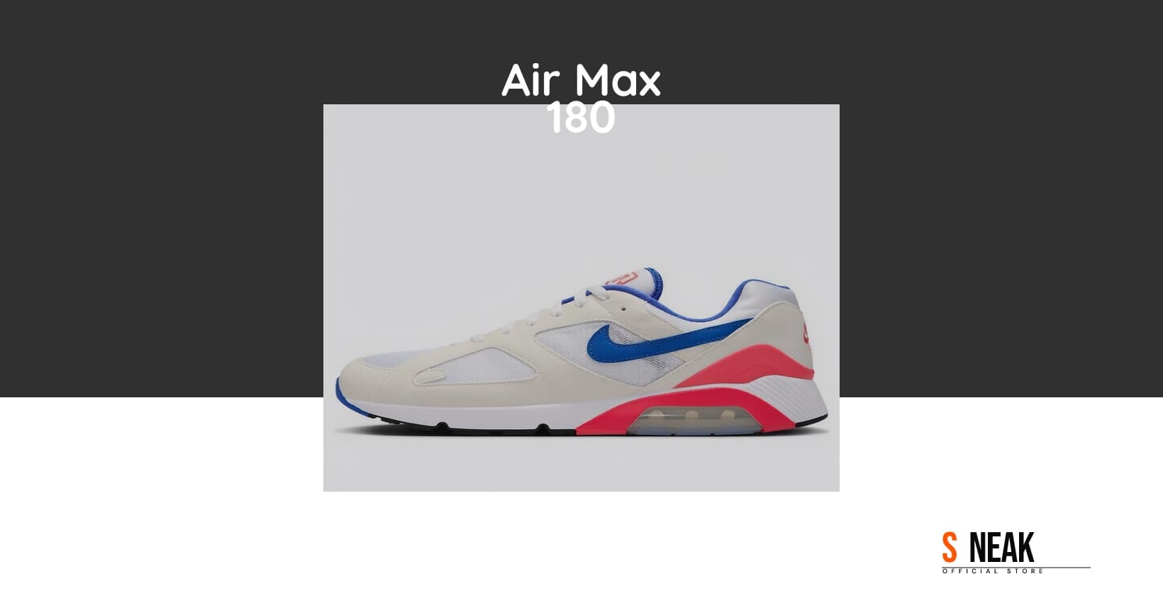 Air Max 180 : Histoire, caractéristiques techniques, avis