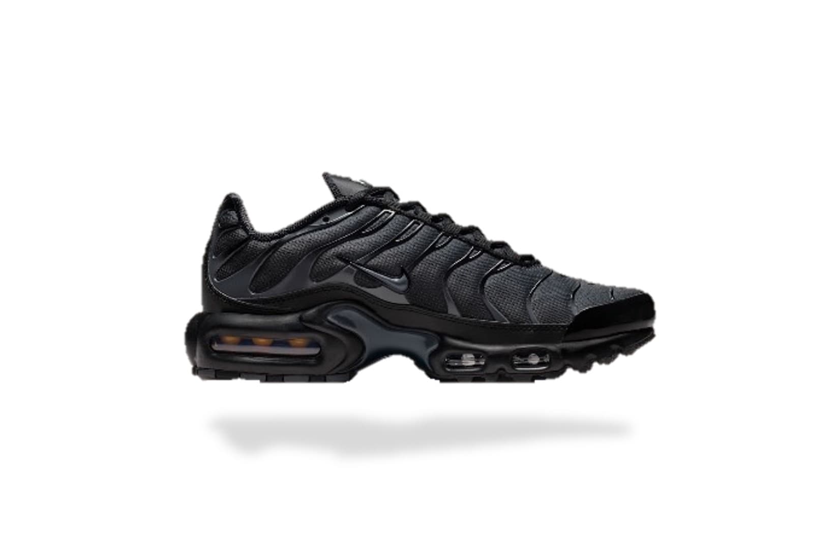 NIKE AIR MAX PLUS TN BLACK DARK GREY SILVER