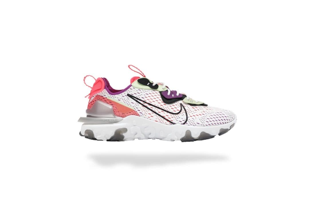 WMNS NIKE REACT VISION BARELY VOLT LASER CRIMSON