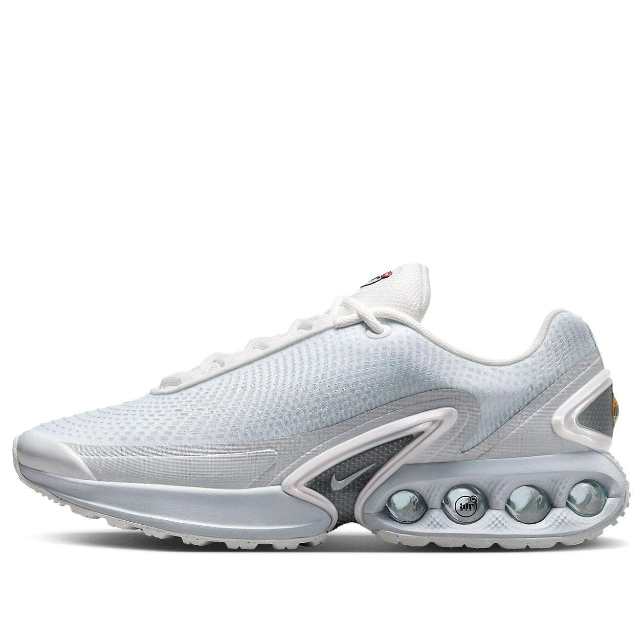 NIKE AIR MAX DN BLANC ARGENT MÉTALLISÉ
