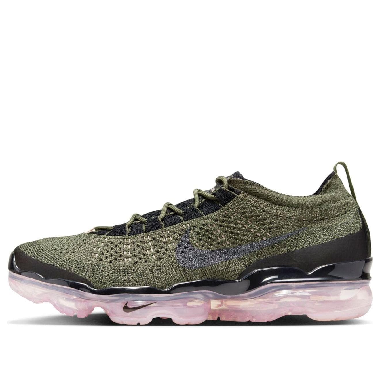 NIKE AIR VAPORMAX 2023 FLYKNIT MEDIUM OLIVE PINK OXFORD