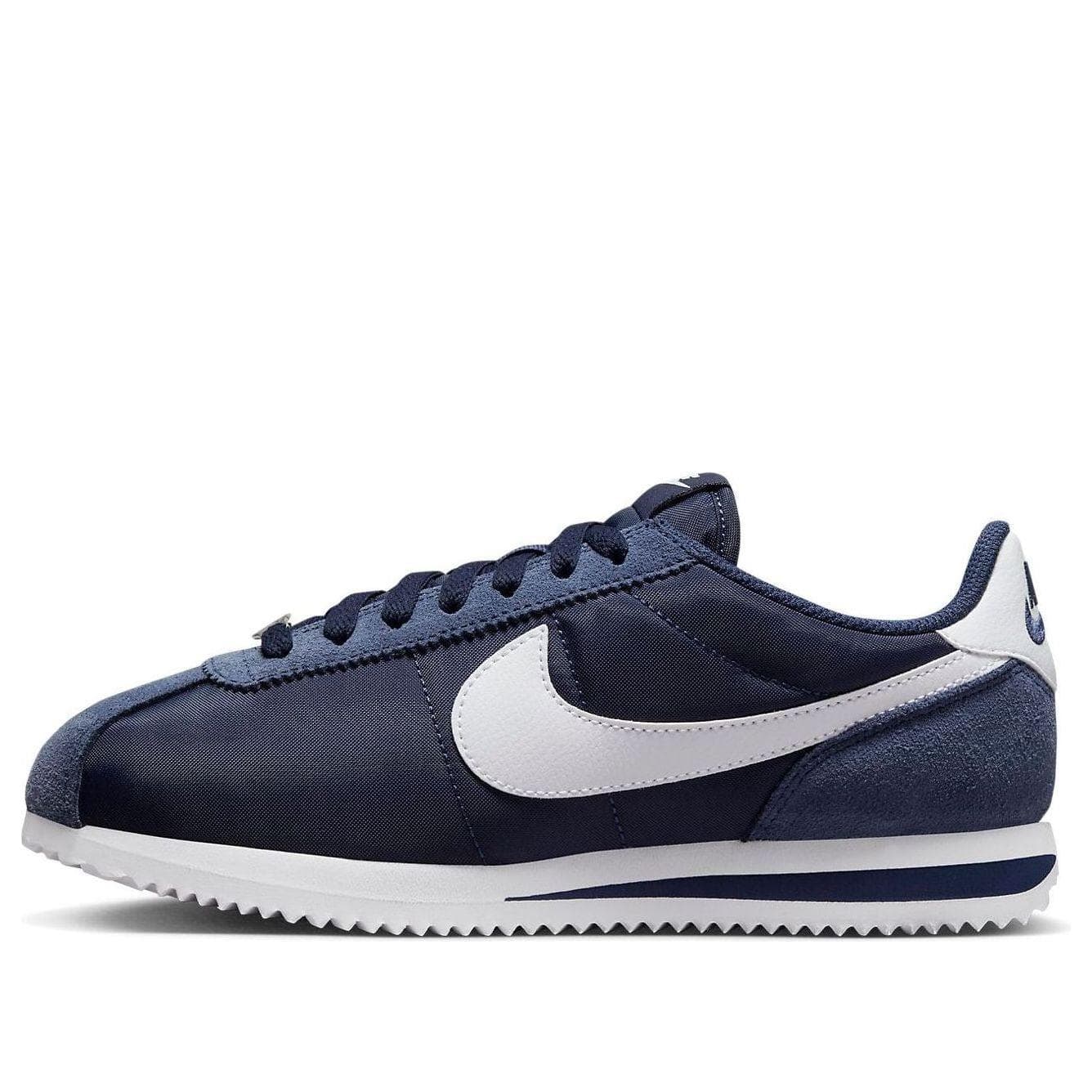 NIKE CORTEZ NYLON MIDNIGHT NAVY WHITE