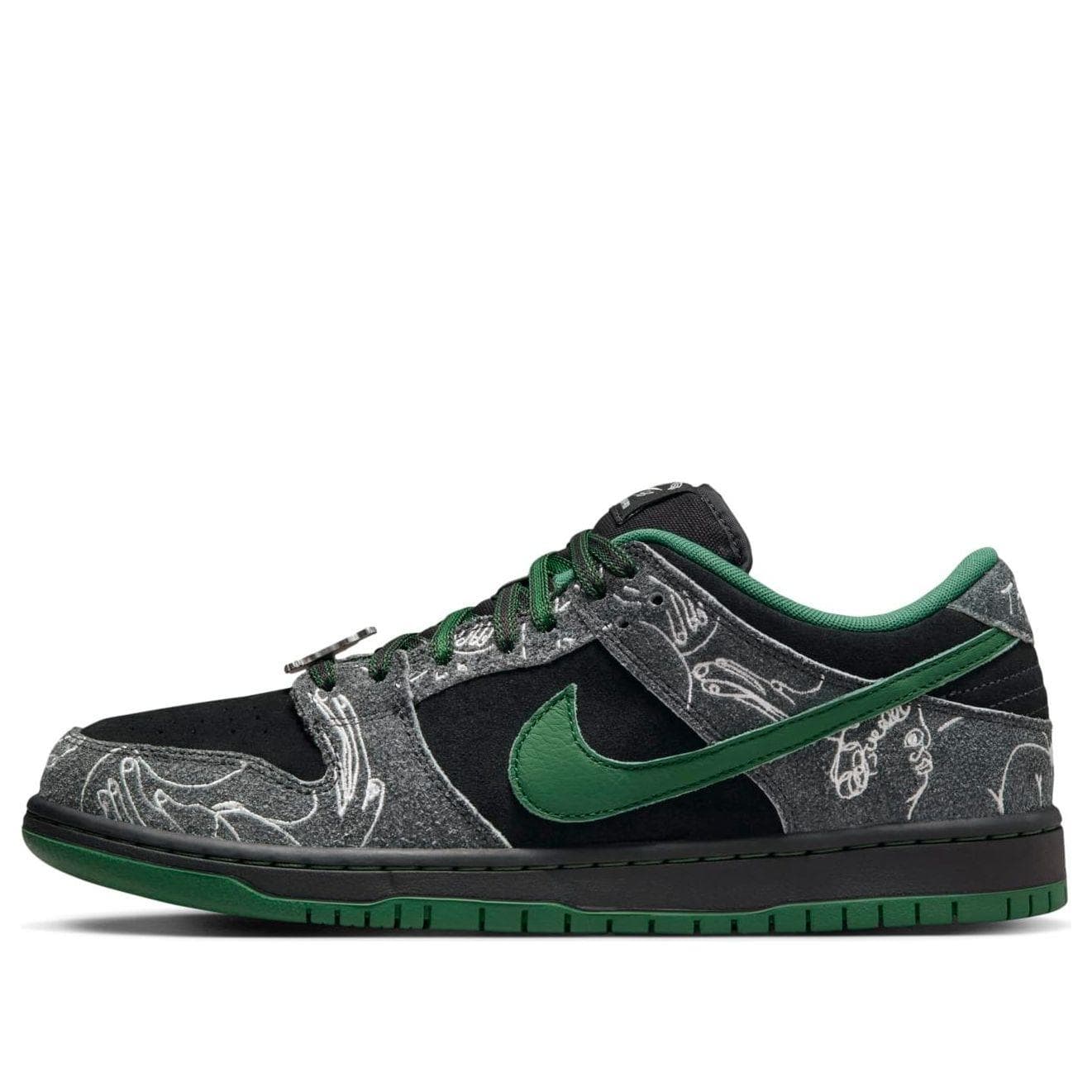 NIKE SB DUNK LOW PRO ANTHRACITE GORGE GREEN