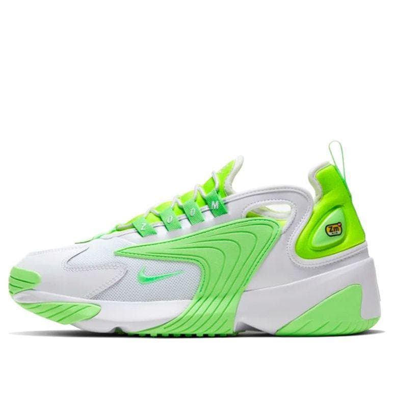 NIKE ZOOM 2K WHITE ILLUSION GREEN