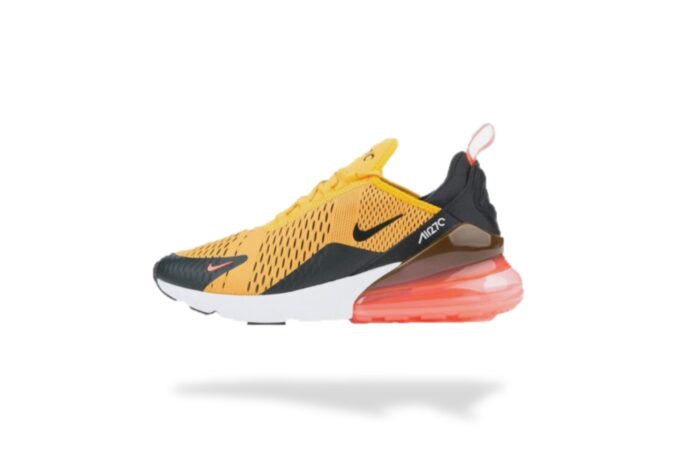 AIR MAX 270 BLACK UNIVERSITY GOLD TIGER