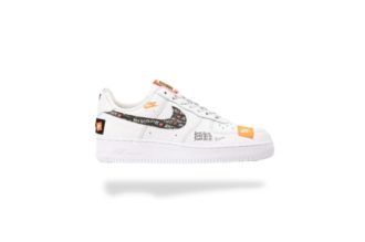 NIKE AIR FORCE ONE LOW JUST DO IT WHITE