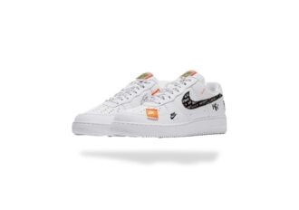 NIKE AIR FORCE ONE LOW JUST DO IT WHITE