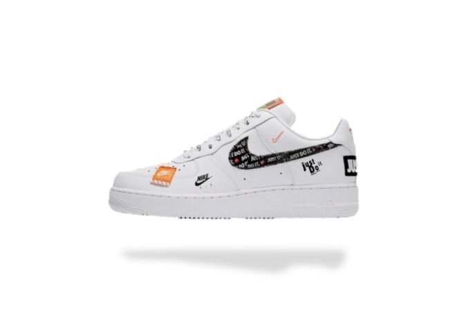 NIKE AIR FORCE ONE LOW JUST DO IT WHITE