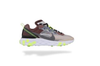 NIKE REACT ELEMENT 87 MARRON