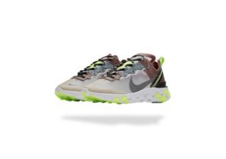 NIKE REACT ELEMENT 87 MARRON