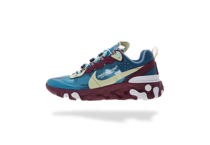 NIKE REACT ELEMENT 87 UNDERCOVER BLEU NIKE REACT ELEMENT 87 UNDERCOVER BLEU