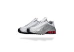 Nike Shox R4 White Metallic Silver