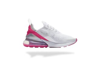 NIKE AIR MAX 270 WHITE LASER FUCHIA