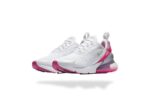NIKE AIR MAX 270 WHITE LASER FUCHIA