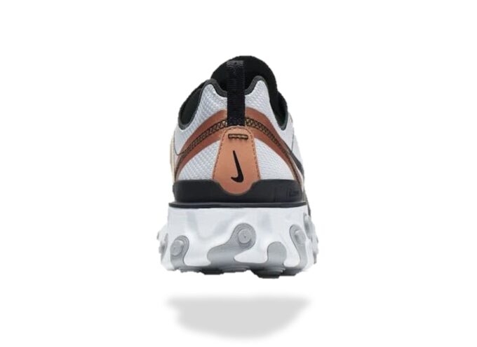 NIKE REACT ELEMENT 55 METALLIC GOLD