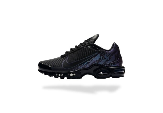 AIR MAX PLUS TN JUST DO IT BLACK IRIDESCENT