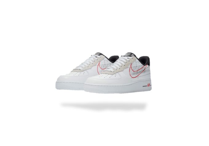 NIKE AIR FORCE 1 LOW SCRIPT SWOOSH