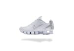 NIKE SHOX TL WHITE METALLIC SILVER