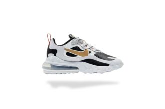 AIR MAX 270 REACT METALLIC GOLD SWOOSH