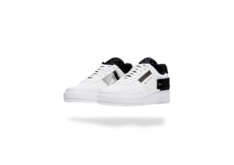 NIKE AIR FORCE 1 LOW DROPE TYPE WHITE BLACK VOLT