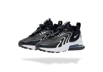 NIKE AIR MAX 270 REACT ENG BLACK WOLF GREY