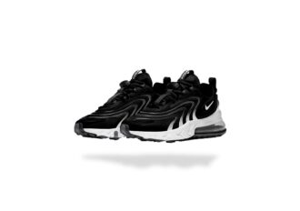 NIKE AIR MAX 270 REACT ENG BLACK WOLF GREY