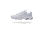 NIKE AIR MAX PLUS TN TRIPLE WHITE LEATHER
