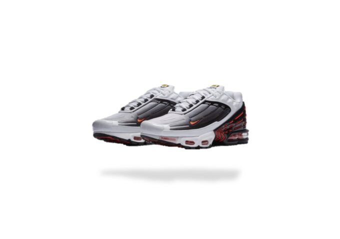 NIKE AIR MAX PLUS TN 3 WHITE BLACK TEAM ORANGE