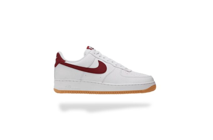 AIR FORCE 1 LOW  07 WHITE TEAM RED GUM