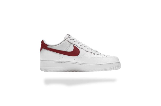 AIR FORCE 1 LOW WHITE TEAM RED