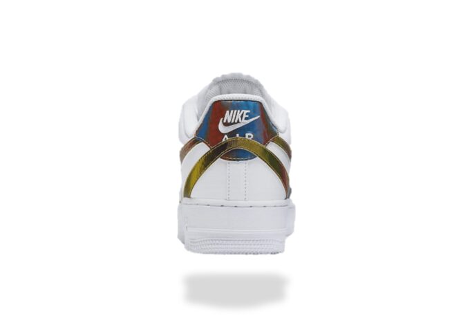 NIKE AIR FORCE 1 LOW MISPLACED MULTI SWOOSH WHITE