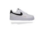  NIKE AIR FORCE 1 LOW WHITE BLACK GOLD