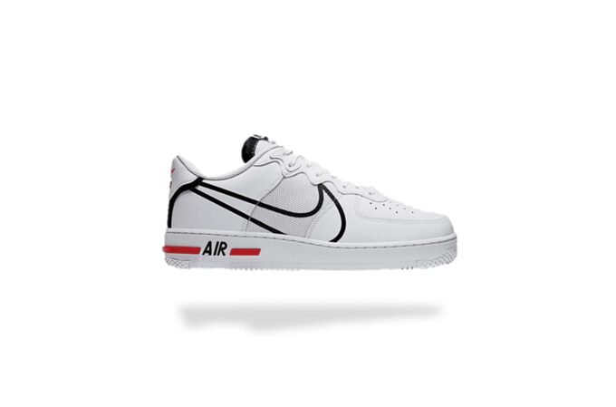 NIKE AIR FORCE 1 REACT DMS X WHITE
