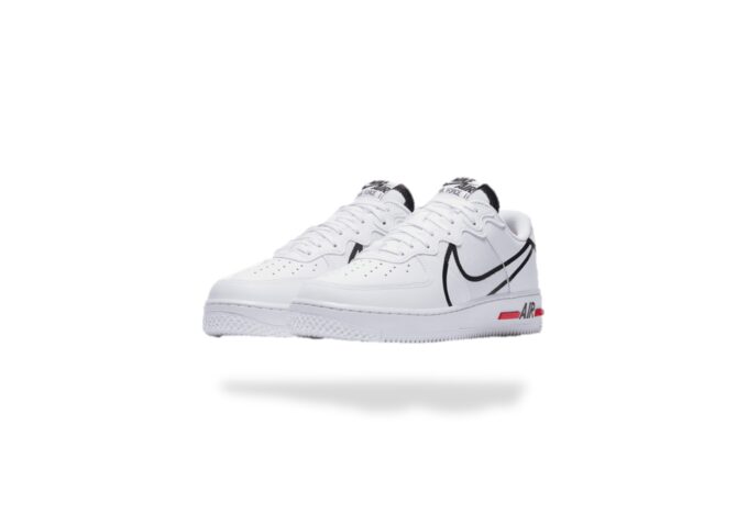 NIKE AIR FORCE 1 REACT DMS X WHITE