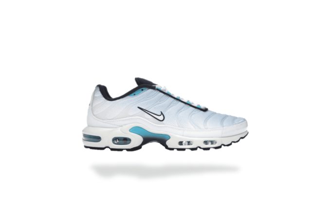 NIKE TUNED 1 AIR MAX PLUS  PSYCHIC BLUE WHITE LIGHT BLUE