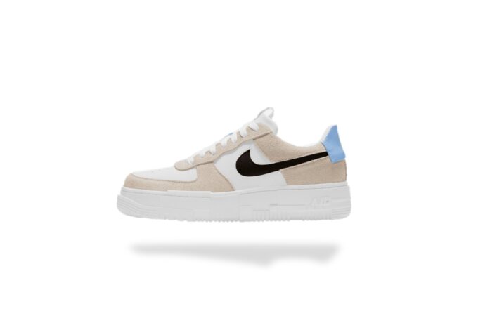 WMNS NIKE AIR FORCE 1 PIXEL DESERT SAND