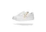 WMNS NIKE AIR FORCE 1 PIXEL WHITE GOLD CHAIN