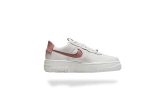 WMNS NIKE AIR FORCE 1 PIXEL WHITE RUST PINK