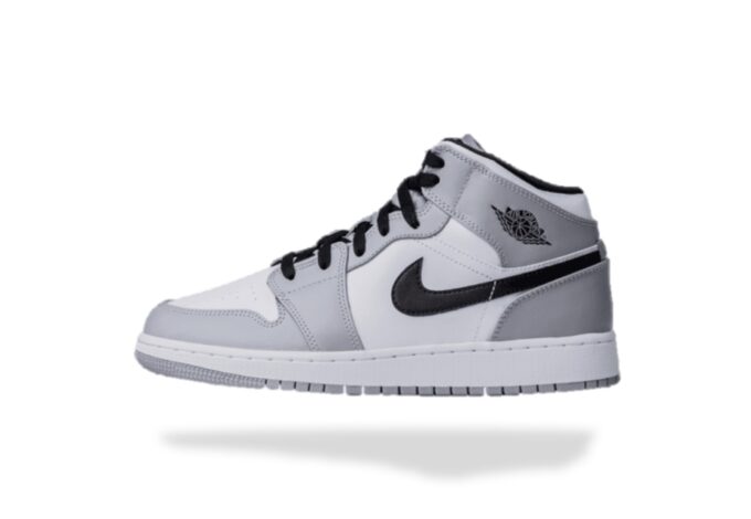 AIR JORDAN RETRO 1 GS MID SMOKE GREY