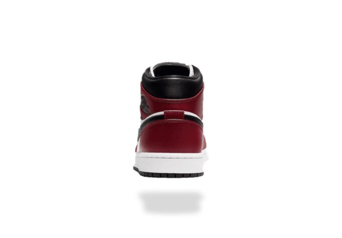 AIR JORDAN RETRO 1 MID CHICAGO BLACK TOE