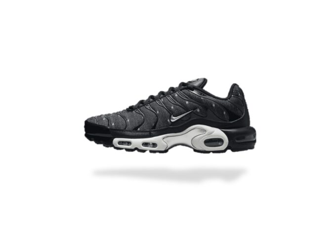 NIKE AIR MAX PLUS TN BLACK  TWILL