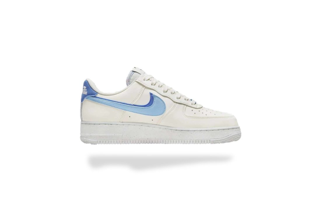 Nike air force 1 with metallic swoosh on sale