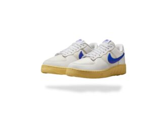 NIKE AIR AIR FORCE 1 LOW UTILITY RACER WHITE BLUE