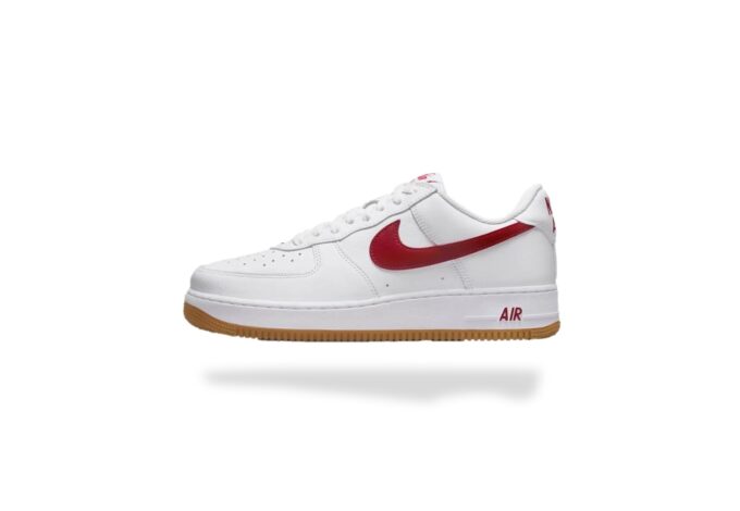 NIKE AIR FORCE 1 LOW SINCE 82 WHITE RED