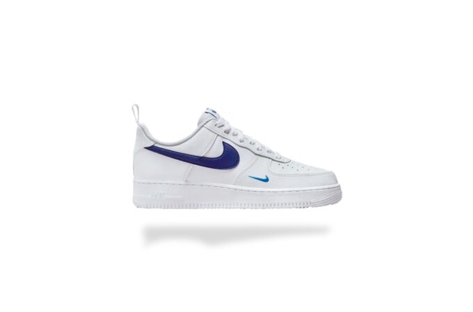 NIKE AIR FORCE 1 LOW WHITE DEEP ROYAL BLUE