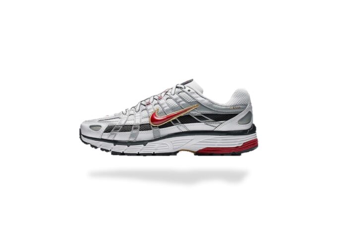 NIKE P-6000 WHITE GOLD RED