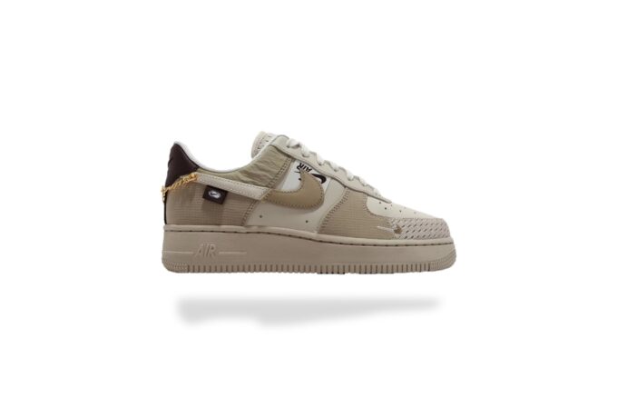 NIKE AIR FORCE 1 LOW LX TAN BLING