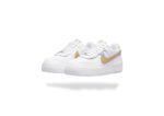 NIKE AIR FORCE 1 SHADOW WHITE METALLIC GOLD