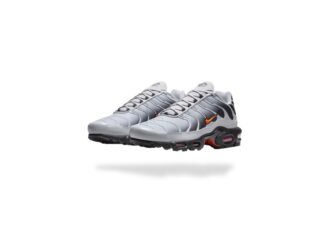 NIKE AIR MAX PLUS TN WOLF GREY PICANTE RED