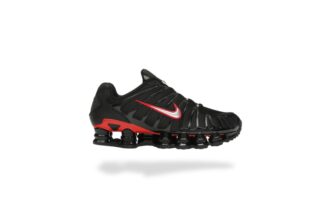 NIKE SHOX TL BRED BLACK UNIVERSITY RED